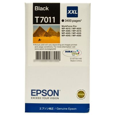 Epson C13T70114010 (T7011) Black XXL Original Cartridge - WP-4015DN 
