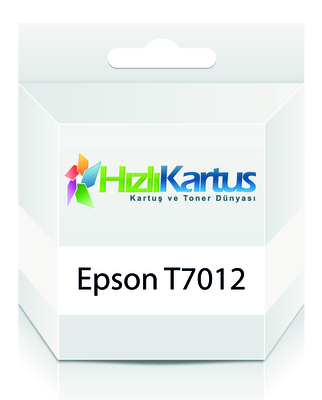 Epson C13T70124010 (T7012) Mavi XXL Muadil Kartuş - WP-4015DN (T7018) - EPSON