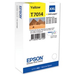 EPSON - Epson C13T70144010 (T7014) Yellow XXL Original Cartridge - WP-4015DN 