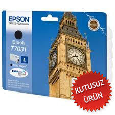 EPSON - Epson C13T70314010 (T7031) Siyah Orjinal Kartuş - WP-4015DN (U) (T7613)