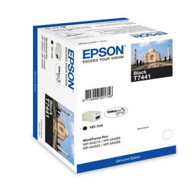 EPSON - Epson C13T74414010 (T7441) Black Original Cartridge - WF-M4000 / WF-M4500