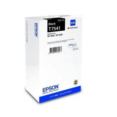 EPSON - Epson C13T75414010 (T7541) Black Original Cartridge - WF-8090 / WF-8590