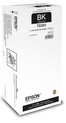Epson C13T838140 (T8381) Black Original Cartridge - WF-R5690DTWF / WF-R5190DTW - 2
