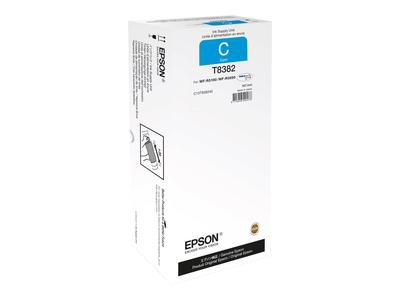 EPSON - Epson C13T838240 (T8382) Cyan Original Cartridge WF-R5690DTWF / WF-R5190DTW 