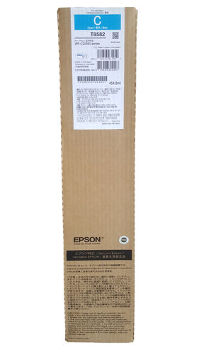 Epson C13T858200 (T8582) Cyan Original Ink - WF-C20590