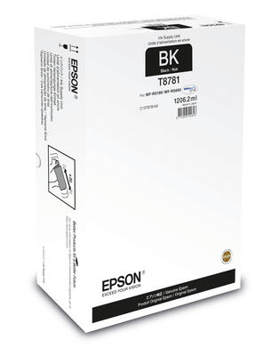 EPSON - Epson C13T878140 (T8781) Black Original Cartridge - WF-R5690DTWF