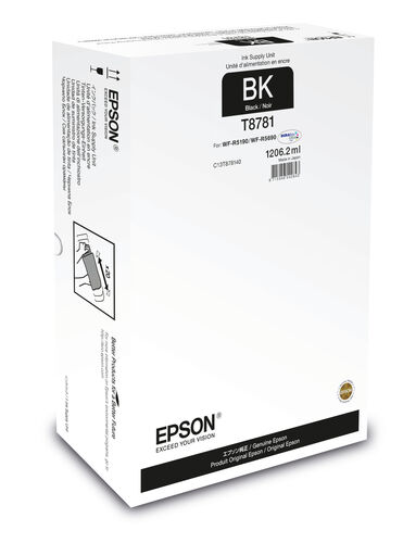 Epson C13T878140 (T8781XXL) Siyah Orjinal Kartuş - WF-R5690DTWF (T13254)