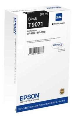 Epson C13T907140 (T9071) XXL Siyah Orjinal Kartuş - WF-6090 / WF-6590 (T7227)A - 1