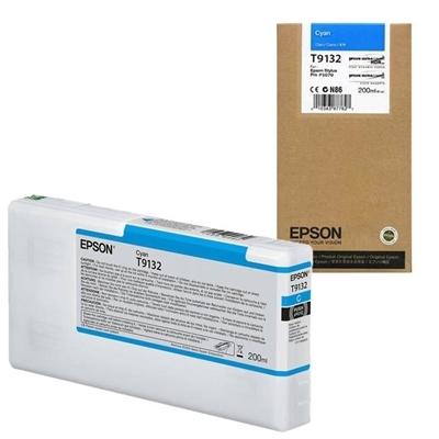 EPSON - Epson C13T913200 (T9132) Cyan Original Cartridge - SC-P5000 / SC-P7000
