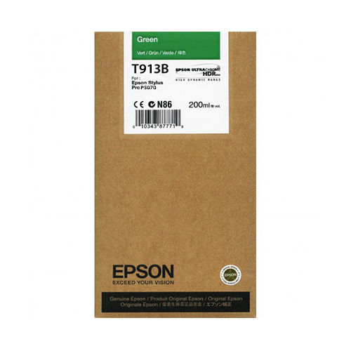 Epson C13T913B00 (T913B) Green Original Cartridge - SC-P5000 / SC-P7000
