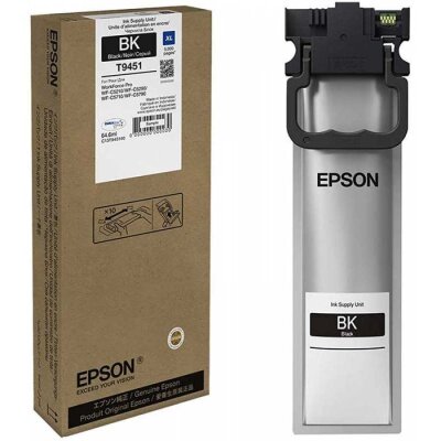 Epson C13T945140 (T9451) Siyah Orjinal Mürekkep - WF-C5210DW / WF-C5290DW (T12073)A - 3