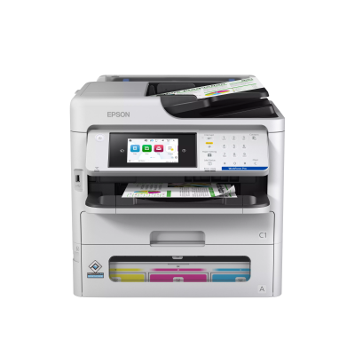 Epson WorkForce Pro WF-EM-C800RDWTF (C11CK19402) Wi-Fi Tarama + Fotokopi + Faks Renkli Çok Fonksiyonlu Inkjet Yazıcı - EPSON