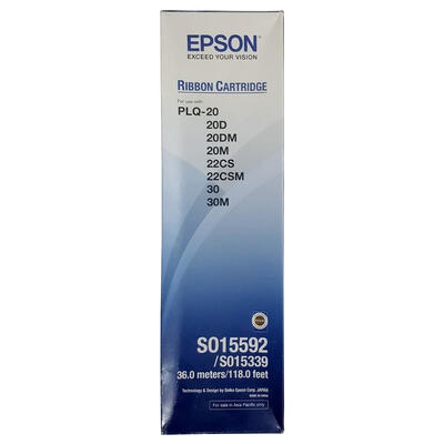 EPSON - Epson C13S015339 3Pk Original Ribbon - PLQ-20