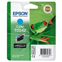 EPSON - Epson C13T05424020 (T0542) Cyan Original Cartridge - Stylus Photo R800