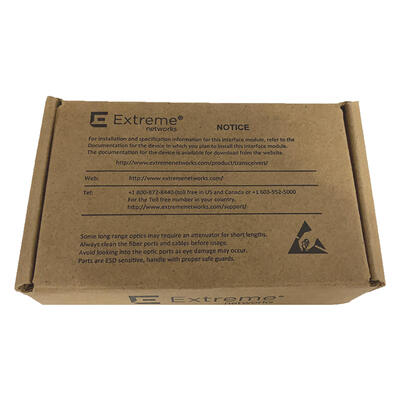 Extreme Network MGBIC-LC01 - 1000BASE-SX SFP DOM LC MMF Transceiver Module - Extreme