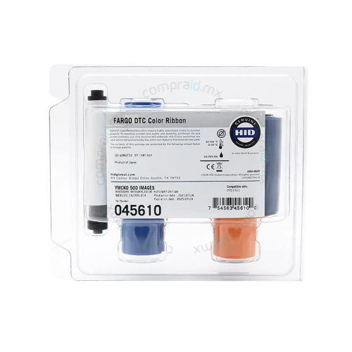 Fargo 045610 Tam Panel Renkli Ribon YMCKO – DTC1500 - 1
