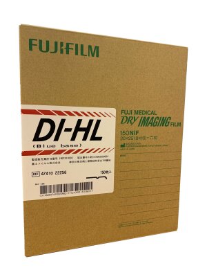 Fujifilm DI-HL Mavi Tabanlı Kuru Görüntüleyici Film - 150 NIF 26X36* B4 - FUJIFILM