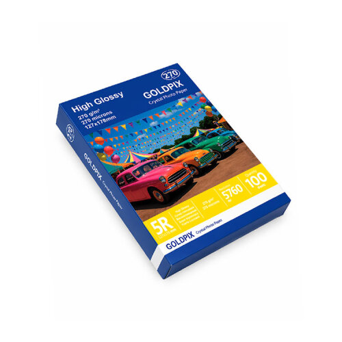 Goldpix KGP1318 13x18 Inkjet Parlak Fotoğraf Kağıdı - 100 Adet 270gr - 1