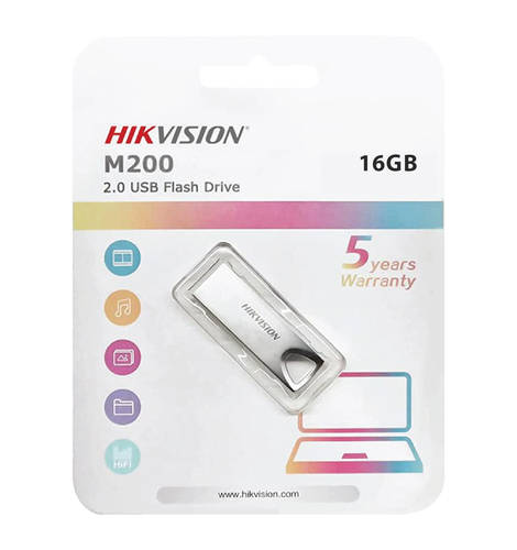 Hikvision HS-USB-M200/16G USB2.0 16GB Metal Flash Memory