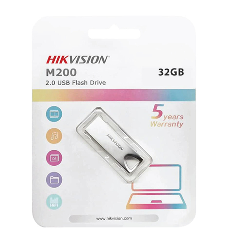Hikvision HS-USB-M200/32G USB2.0 32GB Metal Flash Memory