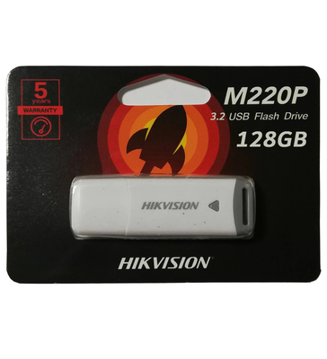 Hikvision - Hikvision HS-USB-M220P/128G/U3 USB3.2 128GB Flash Memory