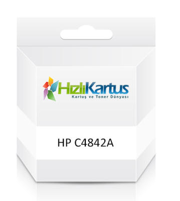 HP - HP C4842AE (10) Sarı Muadil Kartuş (T10290)