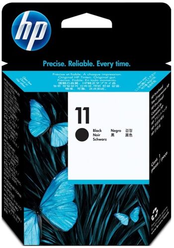 HP C4810A (11) Siyah Orjinal Kafa Kartuşu (T2636)