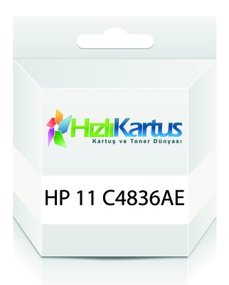 HP - HP C4836AE (11) Mavi Muadil Kartuş - Inkjet 1000