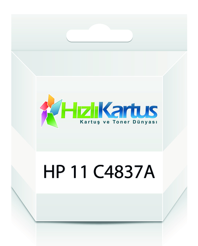 HP C4837A (11) Kırmızı Muadil Kartuş - Inkjet 1000 (T10617)