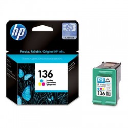 HP - HP C9361HE (136) Color Original Cartridge