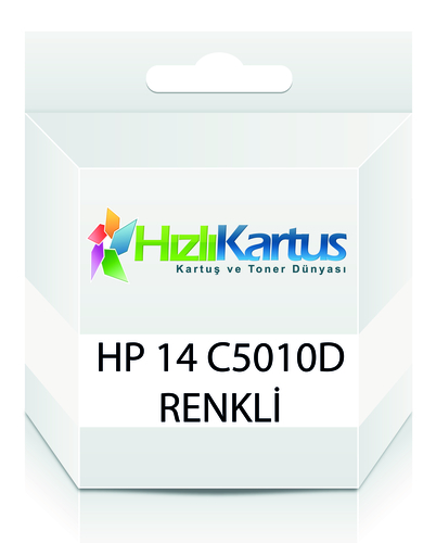HP C5010D (14) Renkli Muadil Kartuş (T11167)