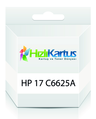 HP - HP C6625AE (17) Renkli Muadil Kartuş