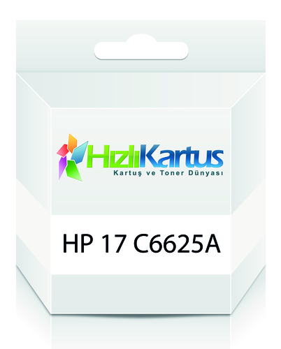 HP C6625AE (17) Renkli Muadil Kartuş (T250)