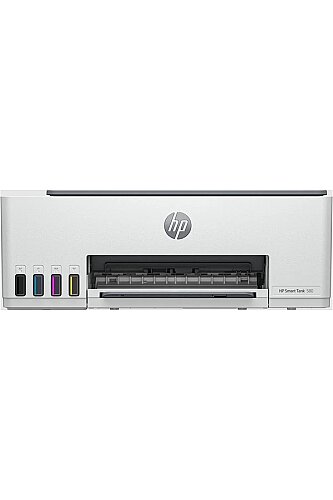 HP 1F3Y2A Smart Tank 580 Wi-Fi + Scanner + Copier Color Multifunctional Inkjet Printer - 4