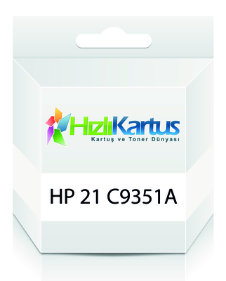 HP - HP C9351A (21) Siyah Muadil Kartuş