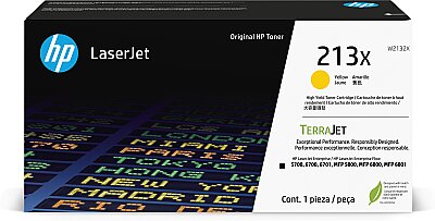 HP 213X (W2132X) Yellow Original Toner High Capacity - Enterprise 5700dn - HP