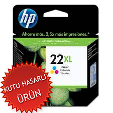 HP - HP C9352CE (22XL) Color Original Cartridge High Capacity (Damaged Box)