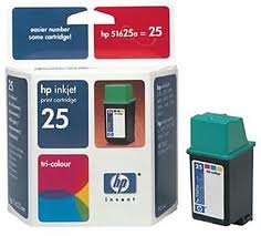 HP - HP 51625AE (25) Color Original Cartridge - Deskjet 310 (B) 