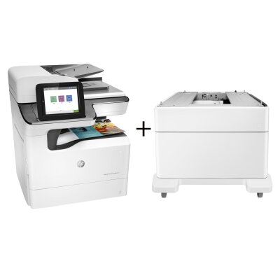 HP 2CF56A PageWide Managed Color MFP E77650DN A3 Çok Fonksiyonlu Renkli Lazer Yazıcı - 1