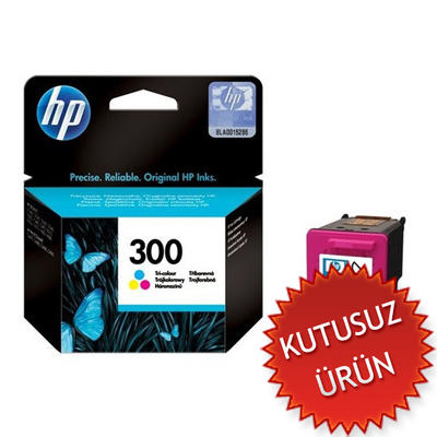 HP - HP CC643E (300) Renkli Orjinal Kartuş - Deskjet D2560 (U) (T12265)