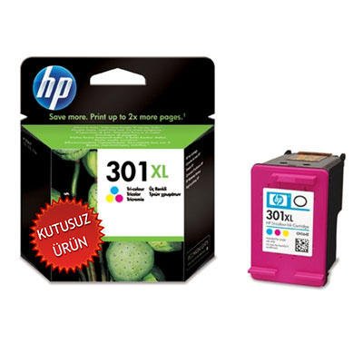 HP - HP CH564E (301XL) Color Original Cartridge - Deskjet 1000 (Wıthout Box)