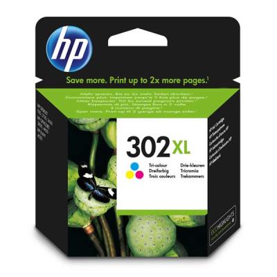 HP - HP F6U67AE (302XL) Color Original Cartridge Hıgh Capacity - DeskJet 2130
