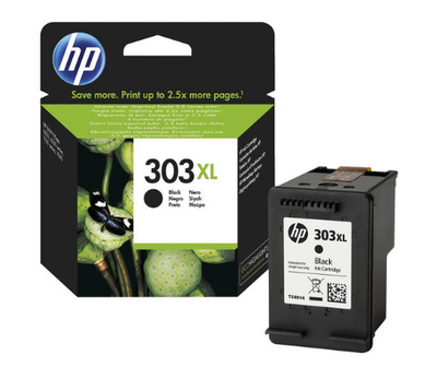 HP - HP T6N04AE (303XL) Black Orignal Cartridge High Capacity - Envy Photo 6220 / 6230