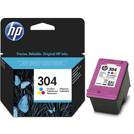 HP N9K05AE (304) Color Original Cartridge - DeskJet 3720 / 3730