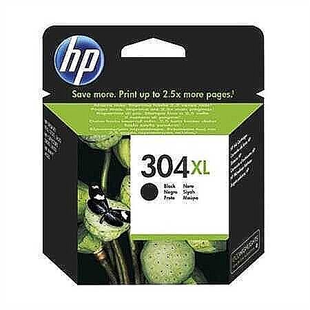 HP N9K08AE (304XL) Siyah Orjinal Kartuş Yüksek Kapasite - DeskJet 3720 / 3730 (T10959) - 2