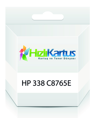 HP - HP C8765EE (338) Siyah Muadil Kartuş - Deskjet 5740 (T281)