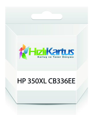 HP - HP CB336EE (350XL) Siyah Muadil Kartuş - Officejet J5740 (T278)