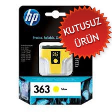 HP - HP C8773EE (363) Sarı Orjinal Kartuş - Photosmart 3110 / C5180 (U) (T1978)
