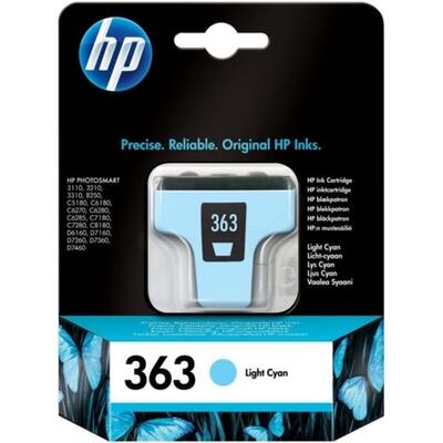 HP - HP C8774EE (363) Açık Mavi Orjinal Kartuş - Photosmart 3110 / C5180 (T2870)