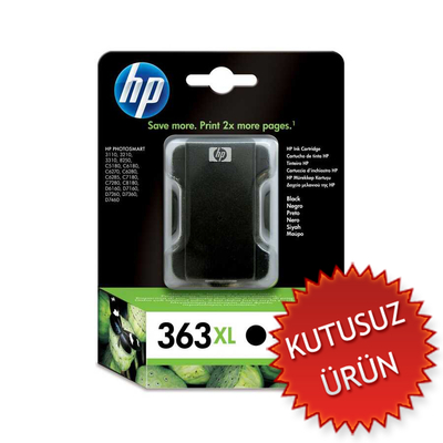 HP - HP C8719EE (363XL) Black Original Cartridge High Capacity - Photosmart 3110 / C5180 (Without Box)